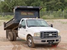 2005 FORD F350 DUMP TRUCK