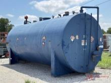 DIESEL TANK, 24'X10', APPROX 14K GAL