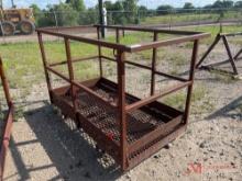 FORK LIFT/TELEHANDLER WORK BASKET PLATFORM