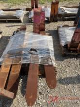 SET OF (2) TELEHANDLER FORKS