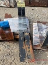 SET OF (2) TELEHANDLER FORKS