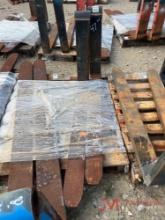SET OF (2) TELEHANDLER FORKS