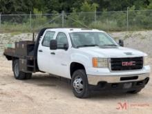 2014 GMC 3500 FLATBED TRUCK