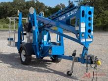 2019 GENIE TZ-34 TOWABLE ELECTRIC BOOM LIFT