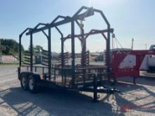 MONORAIL OIL FIELD TRAILER