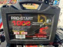 NEW PRO-START BOOSTER CABLES WITH CASE