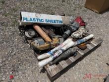 CONTENTS OF PALLET MILWAUKEE ELECTRIC TOOLS, SAWZALL, GRINDER