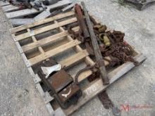 CONTENTS OF PALLET TOOLS, CHAINS, PTO SHAFTS