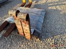 SET OF (2) TELEHANDLER FORKS