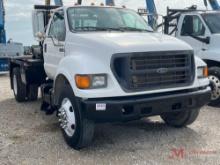 2000 FORD F650 SD WINCH TRUCK