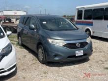2012 NISSAN QUEST S MINI VAN