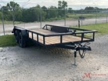 1980 6'X16' TANDEM AXLE TRAILER