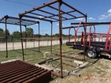 10' X 10' X 9.5' METAL FRAME