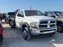 RAM 5500 HEAVY DUTY FLAT BED TRUCK