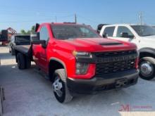 CHEVROLET 3500 HD FLATBED TRUCK