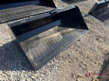 NEW 78" SMOOTH BUCKET SKID STEER ATTACHMENT