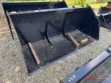 NEW 101" EXTREME CAPACITY SMOOTH BUCKET SKID STEER ATTACHMENT