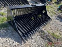 NEW 72" ROCK BUCKET SKID STEER ATTACHMENT