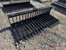 NEW 76" ROCK BUCKET SKID STEER ATTACHMENT