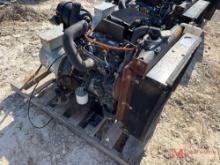 KUBOTA DIESEL ENGINE W/ PANCAKE GENERATOR