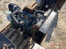 KUBOTA DIESEL ENGINE W/ PANCAKE GENERATOR