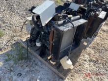 KUBOTA DIESEL ENGINE W/ PANCAKE GENERATOR