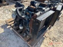 KUBOTA DIESEL ENGINE W/ PANCAKE GENERATOR