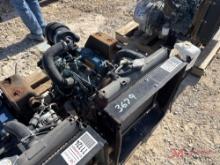 KUBOTA DIESEL ENGINE W/ PANCAKE GENERATOR