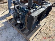 KUBOTA DIESEL ENGINE W/ PANCAKE GENERATOR