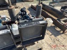 KUBOTA DIESEL ENGINE W/ PANCAKE GENERATOR