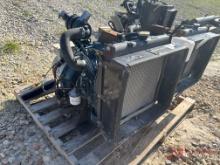 KUBOTA DIESEL ENGINE W/ PANCAKE GENERATOR