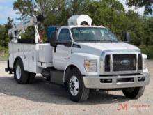 NEW/UNUSED 2024 FORD F650 SERVICE/CRANE TRUCK