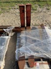 SET OF (2) FORKLIFT FORKS