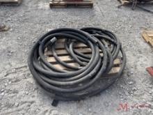 (3) PALLETS OF RUBBER HOSES