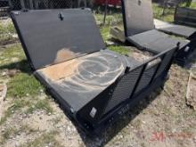 TRUCK BED COVER WITH HEADACHE RACK