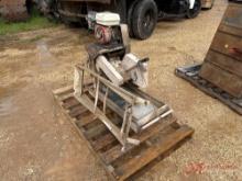 GAS POWERED TILE SAW WITH STAND