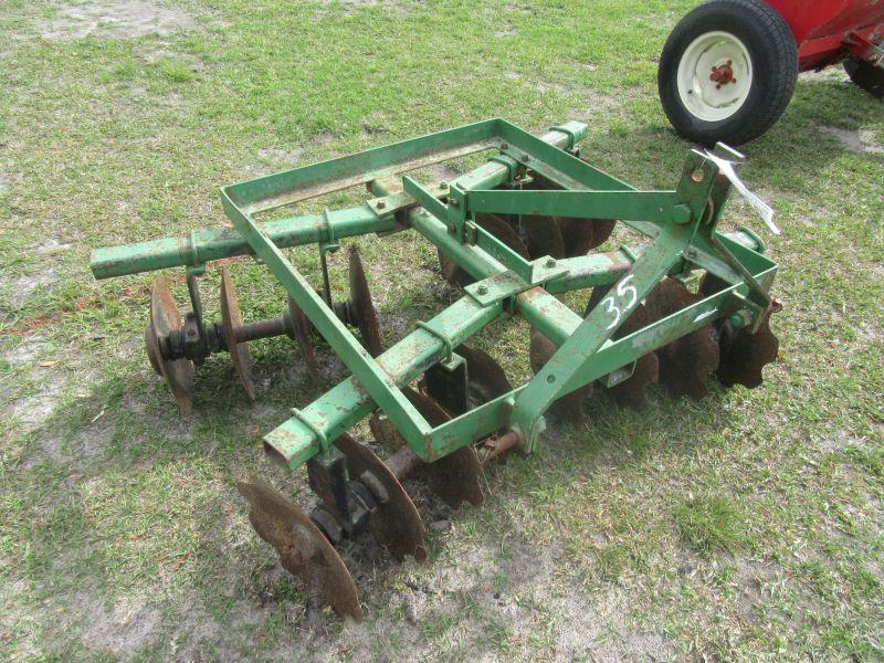 (3338) 5' Box Frame Disc Harrow