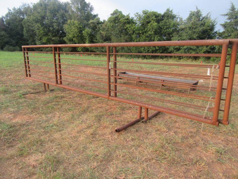(5631) 24' Steel Gate