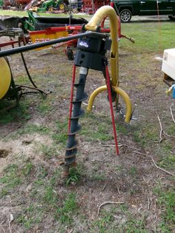 (0342)  County Line 3 Point Post Hole Auger