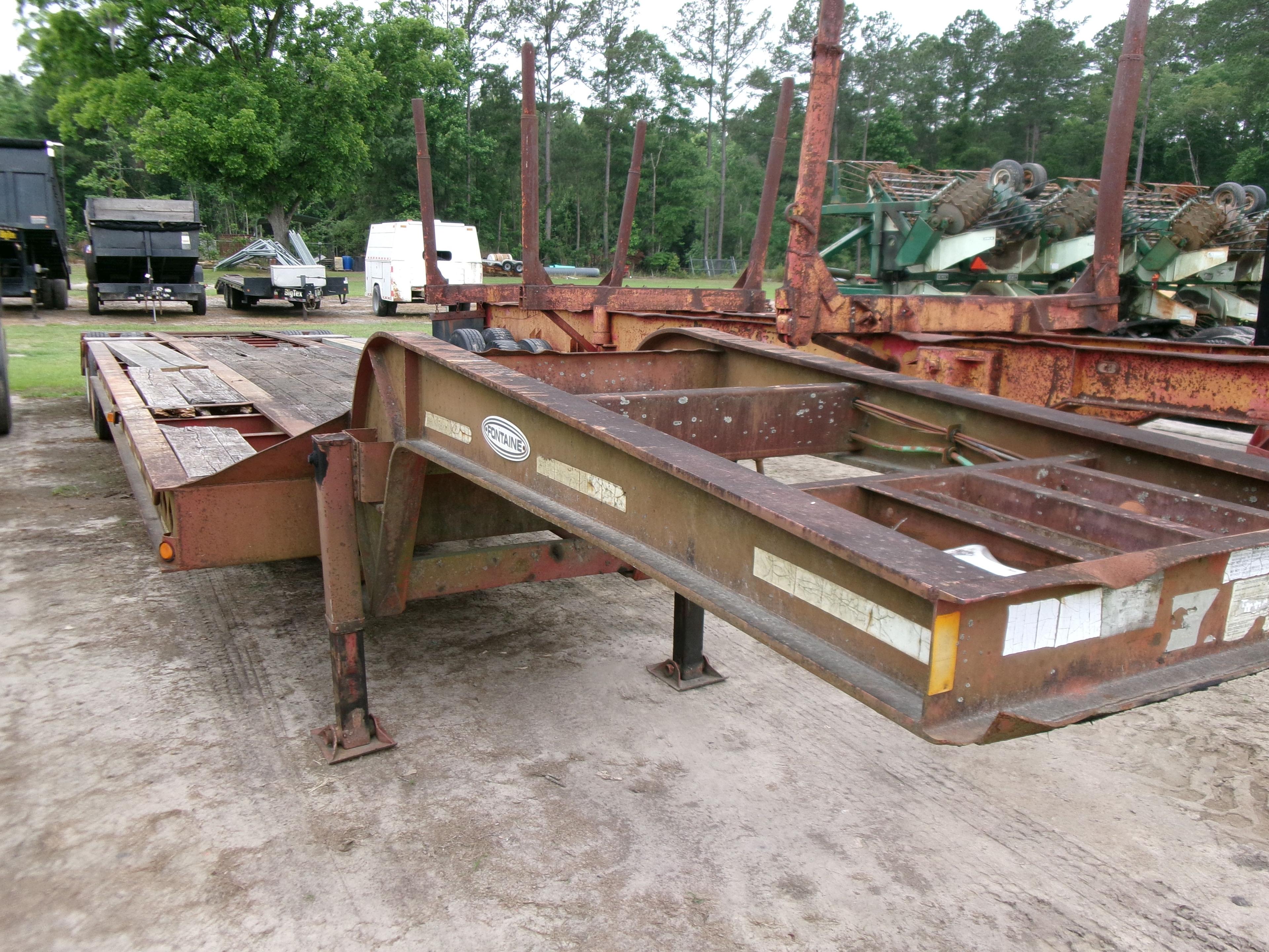 (0506)  1999 FONTANE MODEL FLT-7-35HBTW LOWBOY