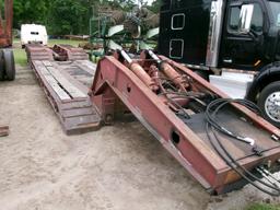 (0522)  EVANS 55000 DETACH LOWBOY, W/TITLE