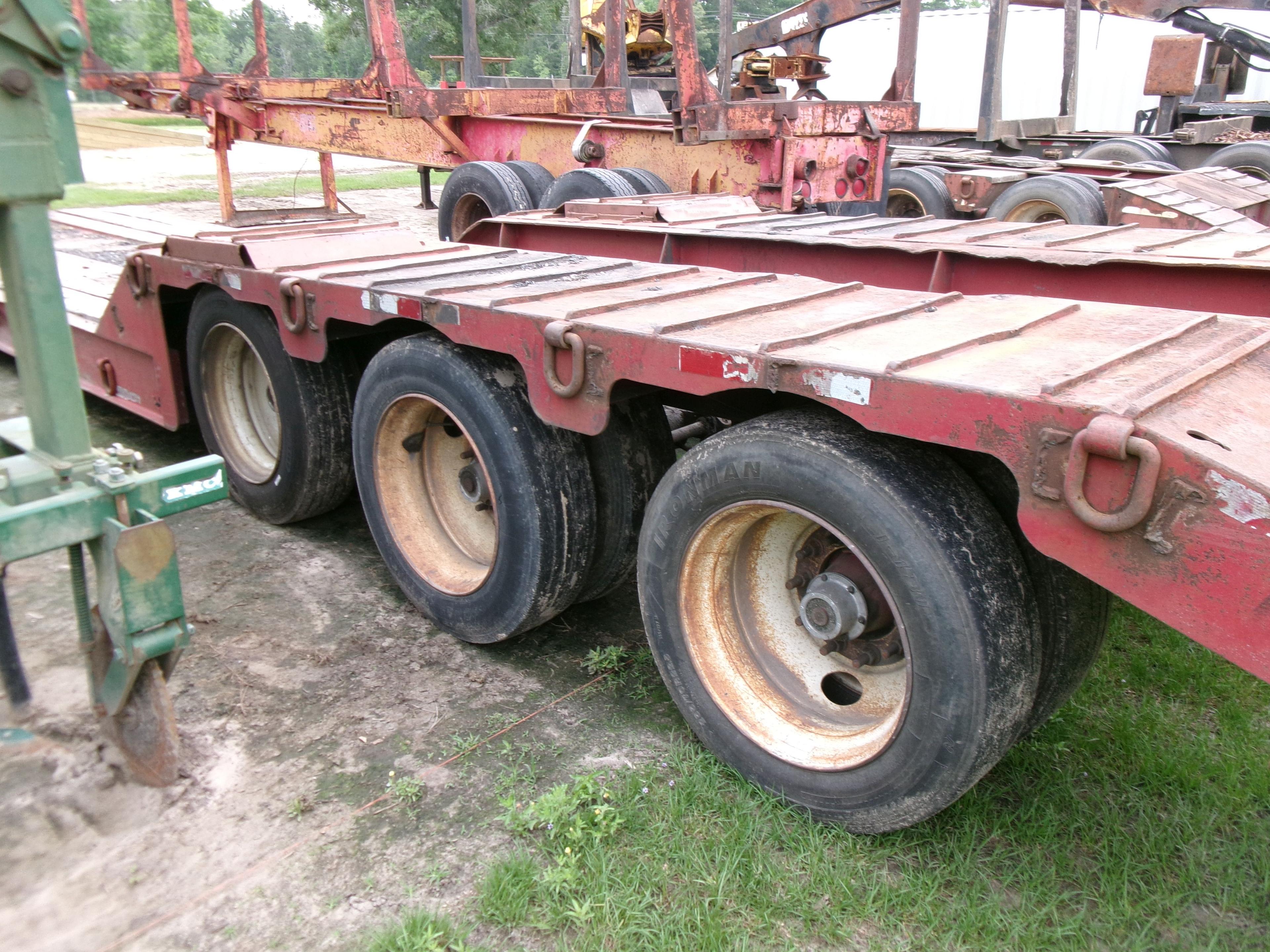 (0522)  EVANS 55000 DETACH LOWBOY, W/TITLE