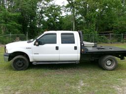 (0543)  FORD F350 XJ SUPER DUTY DUALLY, W TITLE