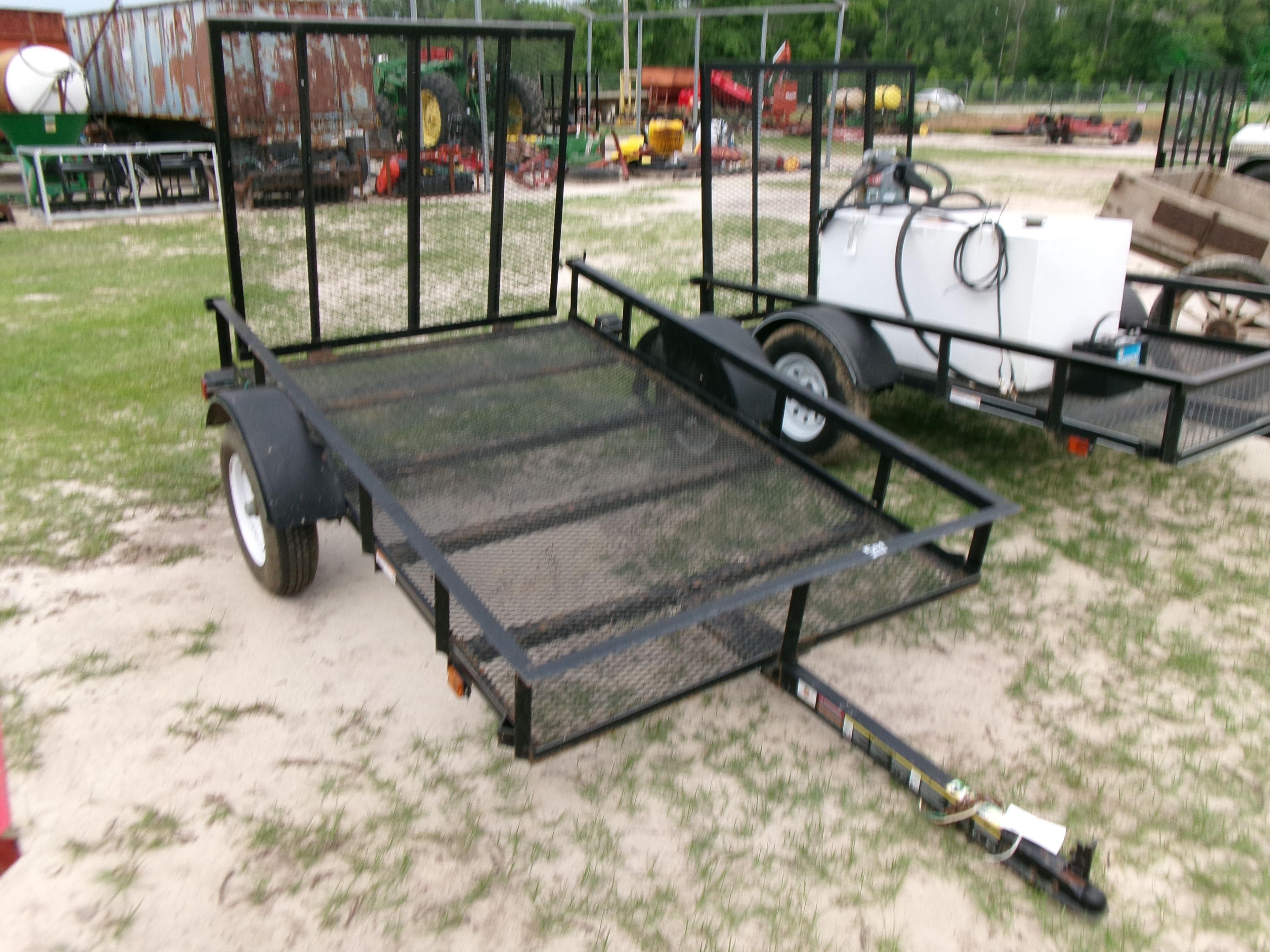 (0549)  CARRY ON 5X8 UTILITY TRAILER