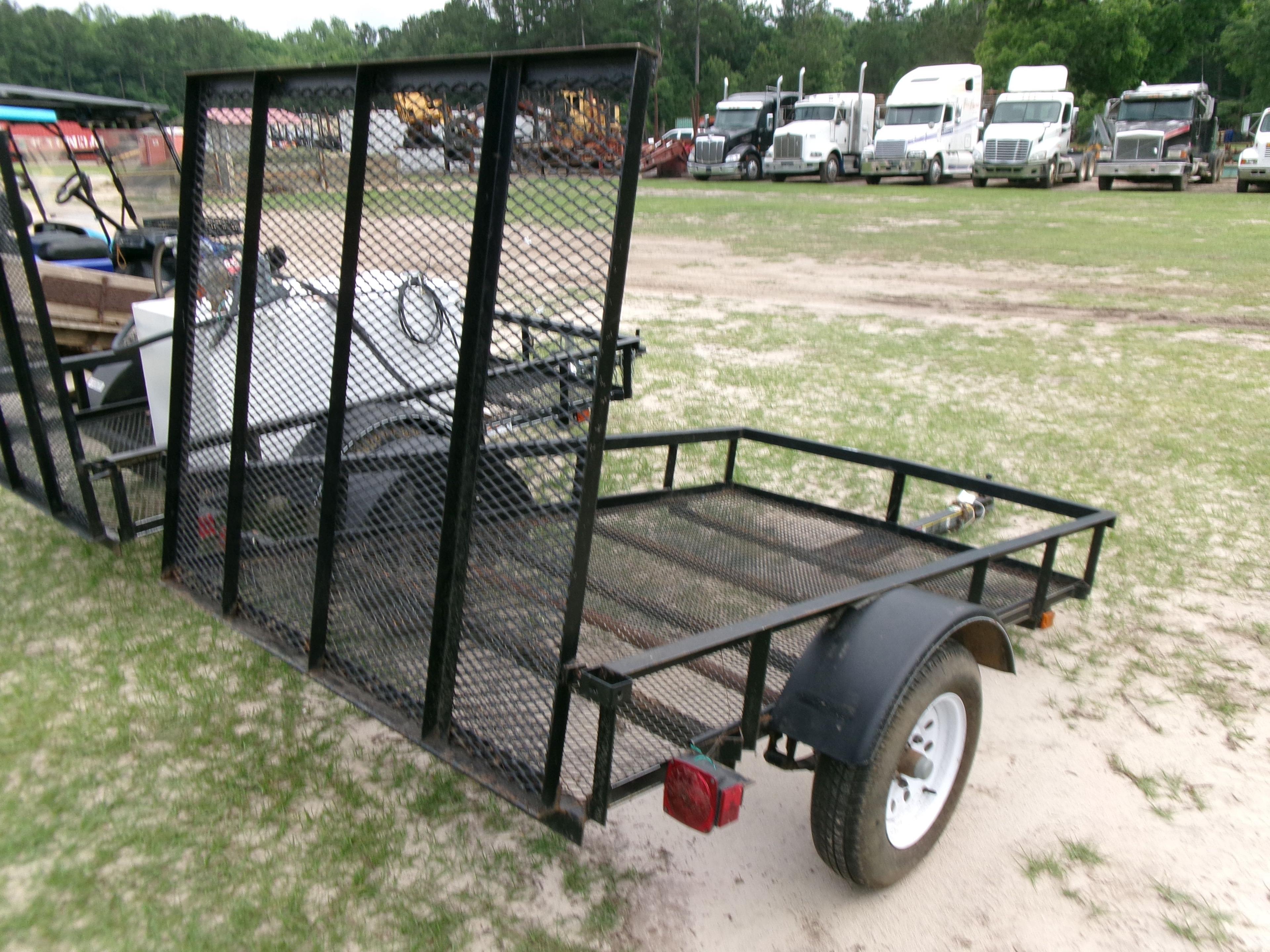 (0549)  CARRY ON 5X8 UTILITY TRAILER