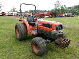 (0577)  KUBOTA MODEL L3830 ROPS TRACTOR