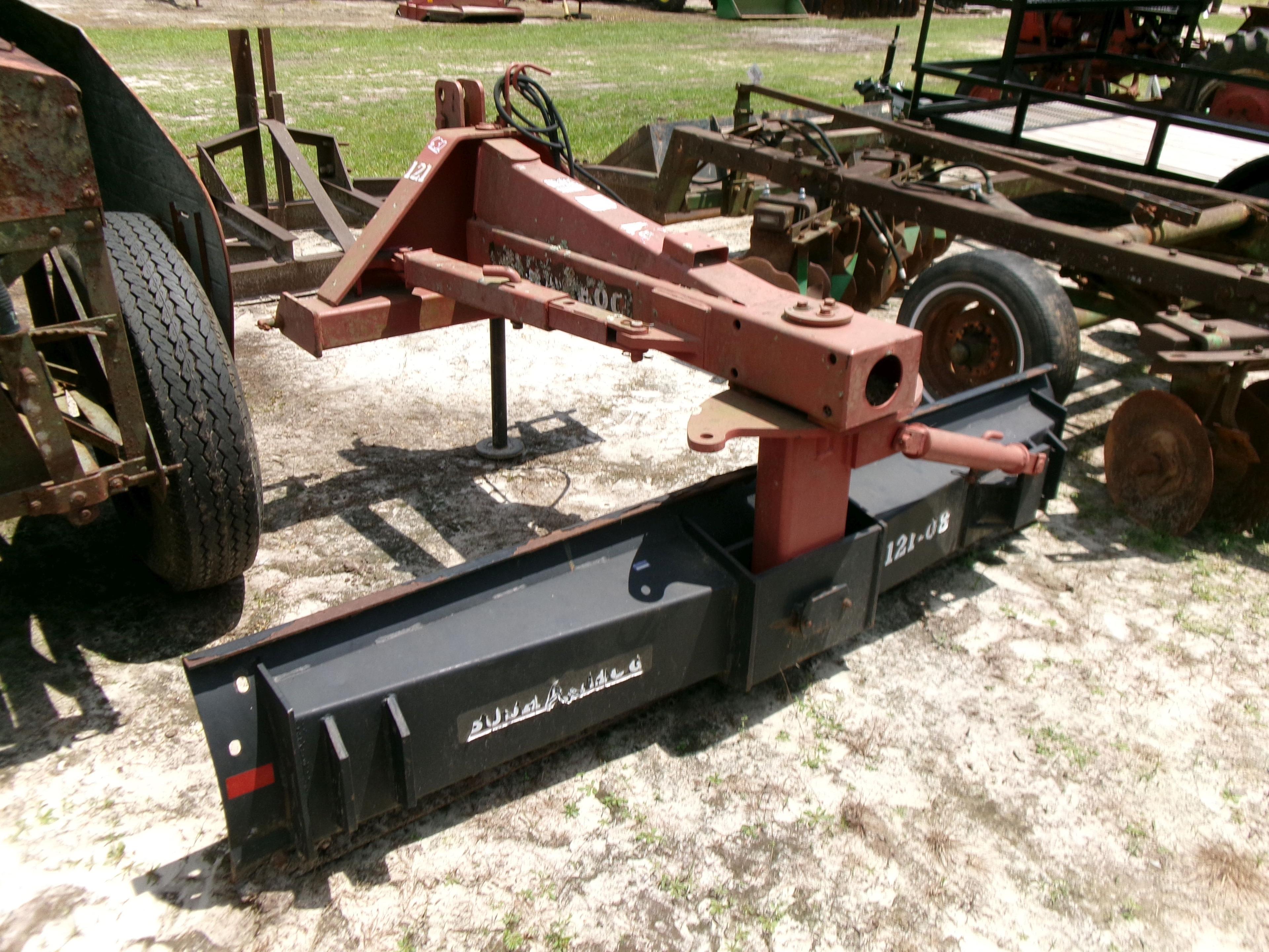 (0632)  BUSH HOG 121 HYD SCRAPE BLADE 8'