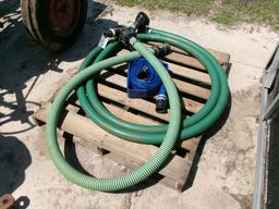 (0638)  SUCTION AND LAY FLAT HOSE WITH VALVES