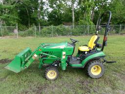 (7588)  John Deere 1025R Tractor