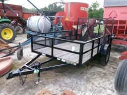 (8860)  2022 Hooper 6X10 Utility Trailer